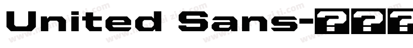 United Sans字体转换